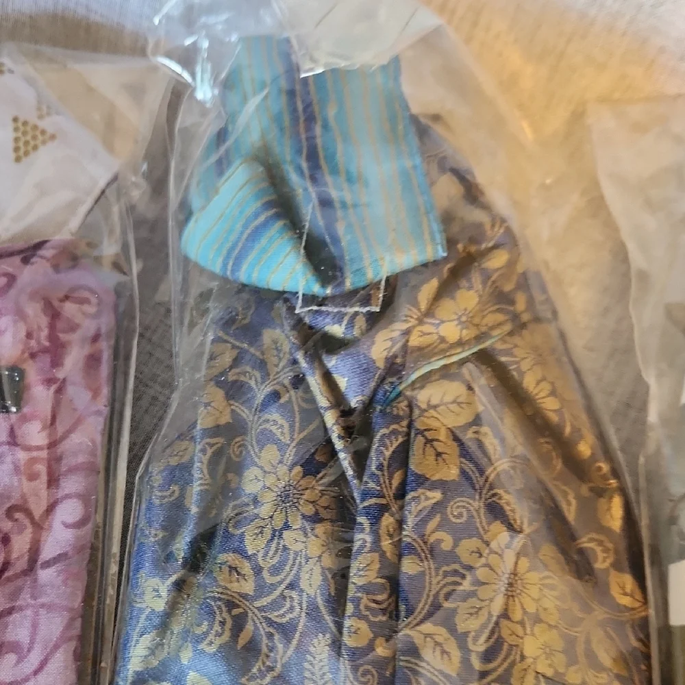 Cloth Gift Bags, Bundle Of 3, Please Read Listing